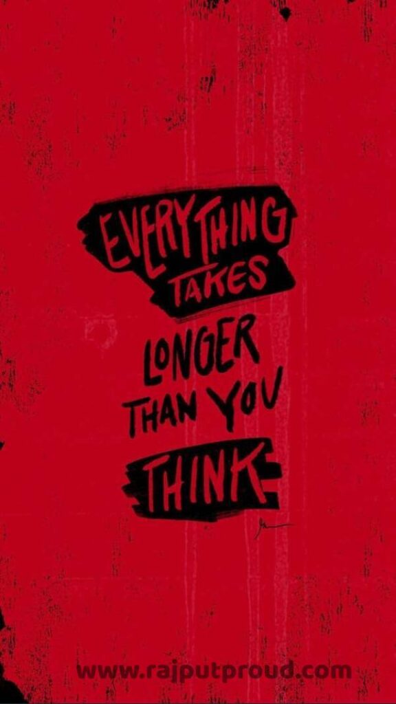 Everything Takes Longer Than You Think.